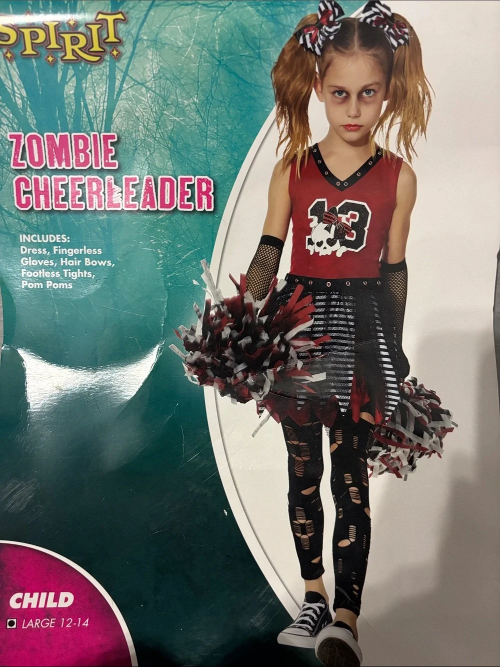 Zombie cheerleader Costume